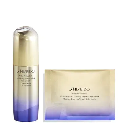 Shiseido Vital Perfection Eye Rescue Bundle In White