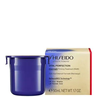 Shiseido Vital Perfection Overnight Firming Treatment Refill 50ml In White