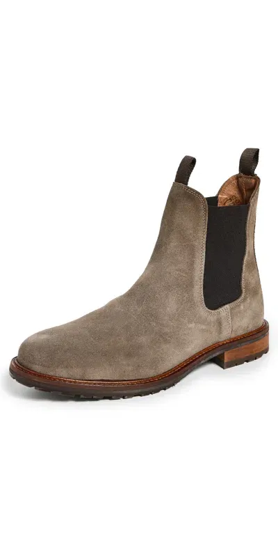 Shoe The Bear York Suede Chelsea Boots Khaki