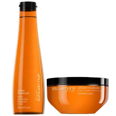 Shu Uemura Art Of Hair The Intense Nourishing And Hydrating Duo In White