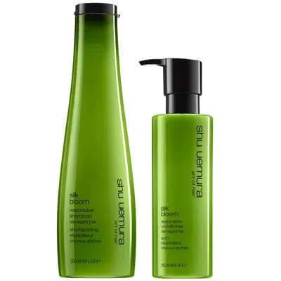 Shu Uemura Art Of Hair The Restoring Duo For Damaged Hair In White