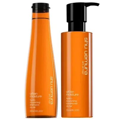 Shu Uemura Art Of Hair Urban Moisture Shampoo & Conditioner Duo In White