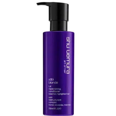 Shu Uemura Art Of Hair Yubi Blonde Full Replenishing Conditioner For Bleached, Highlighted Blonde Hair 250ml In White