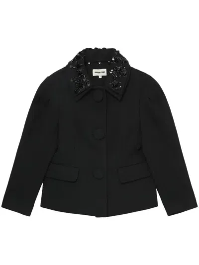 Shushu-tong Sequin-embellished Jacket In Black