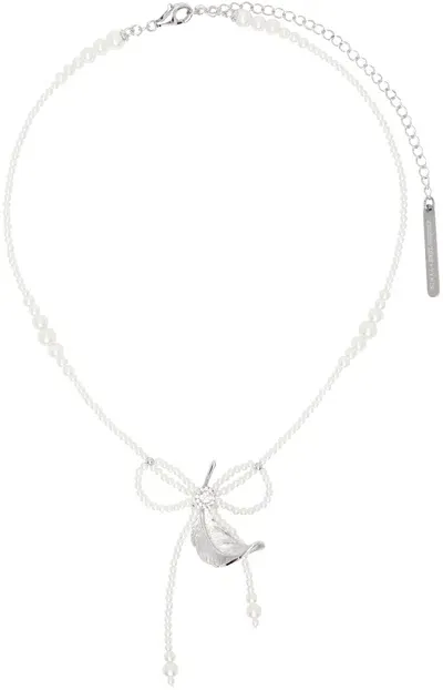 Shushu-tong Silver Yvmin Edition Tassel Feather Necklace