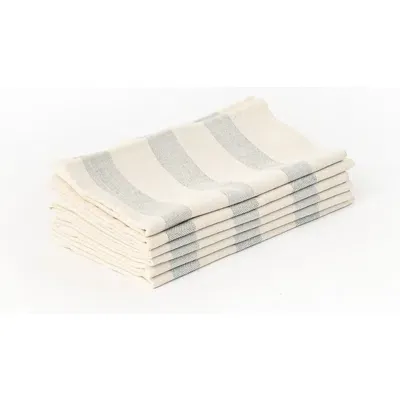 Siafu Home Nyota Napkins Set Of 4 In Grey