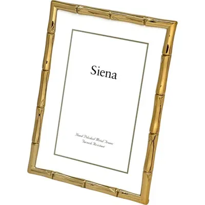 Siena Goldtone Bamboo Picture Frame