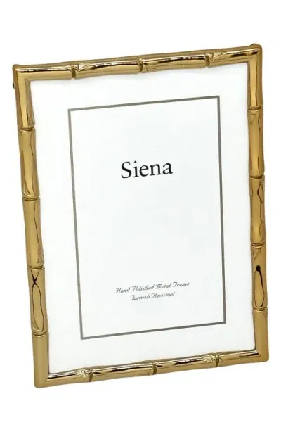 Siena Goldtone Bamboo Picture Frame