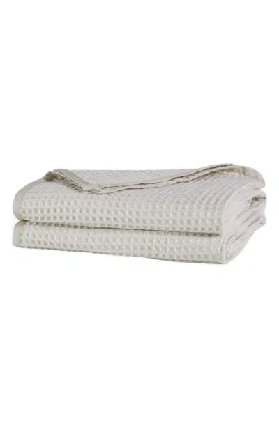 Sijo Tencel® Lyocell & Cotton Throw Blanket In White