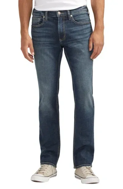 Silver Jeans Co. Allan Straight Leg Jeans In Indigo