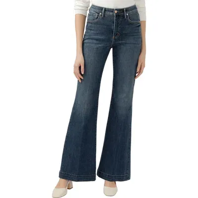 Silver Jeans Co. Isbister '70s High Waist Flare Jeans In Indigo