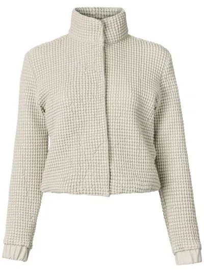 Silvia Tcherassi Zalta Jacket In Neutrals