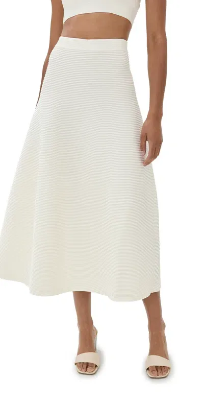 Simkhai Jennifer Skirt Ivory