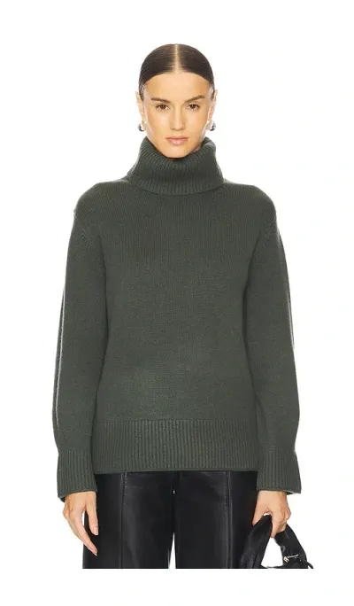 Simkhai Katy Turtleneck Sweater In 藓绿