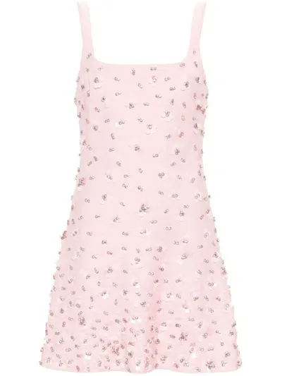 Simkhai Ziva Mini Dress In English Rose