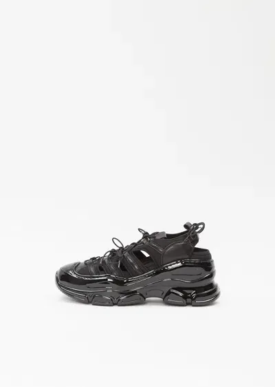 Simone Rocha Classic Tracker Trainers In Black Nappa