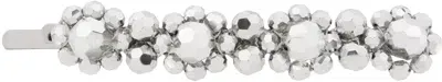 Simone Rocha Flower Hair Clip In Silver