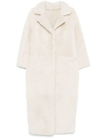 Simonetta Ravizza Stoccarda Coat In Neutrals