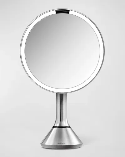 Simplehuman 8" Sensor Mirror With Brightness Control In Brushed Steel