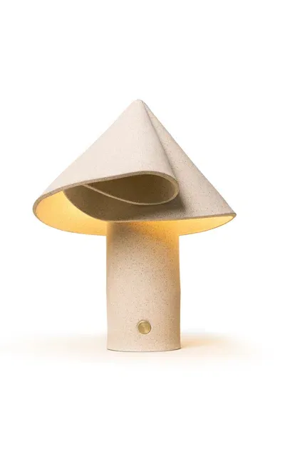 Sin Shayd Ceramic Table Lamp In Neutral