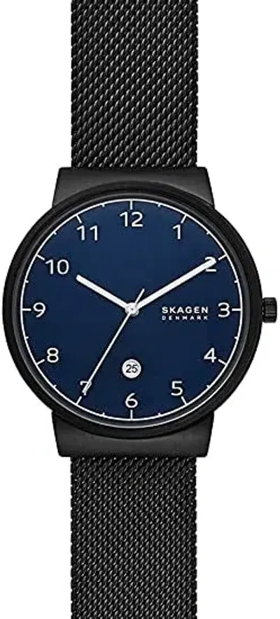 Skagen Denmark Mod. Ancher In Black