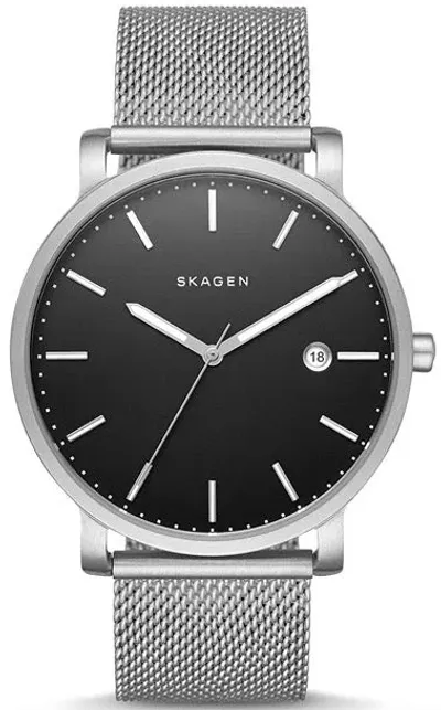 Skagen Denmark Skagen Mod. Hagen In Metallic