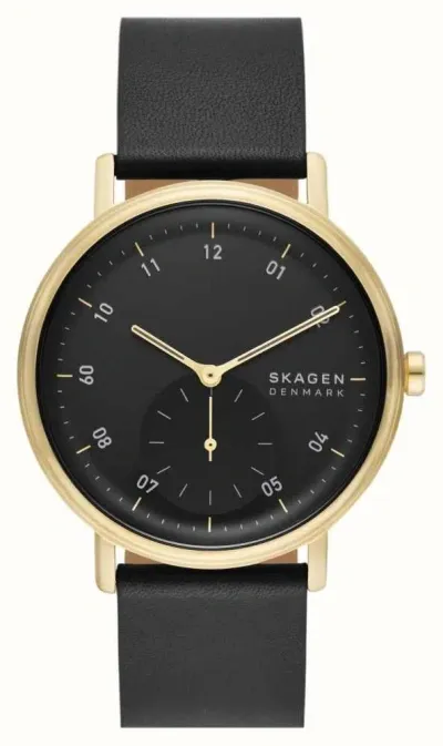 Skagen Denmark Skagen Mod. Kuppel Lille In Black