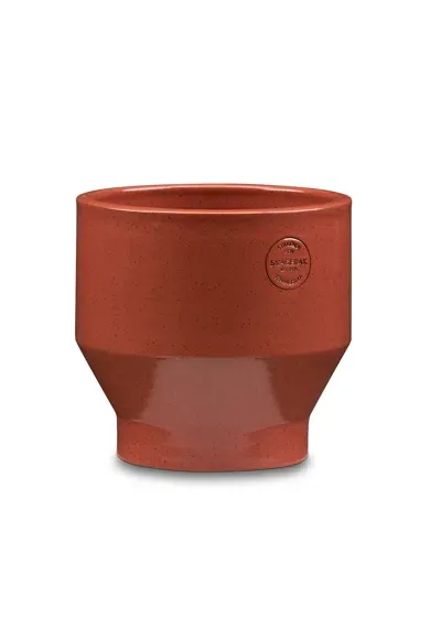 Skagerak Edge Pot Ø18, Indoor In Terra Cotta