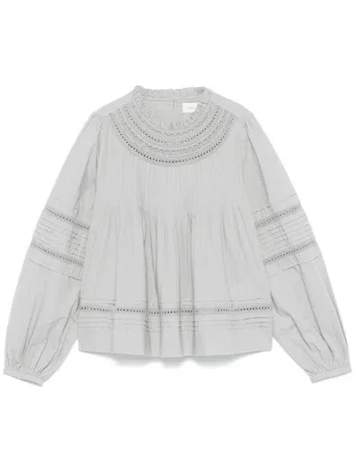 Skall Studio Bianco Blouse In Optic White