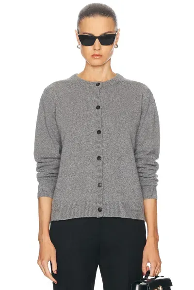 Skall Studio Kindred Cardigan In Grey Melange