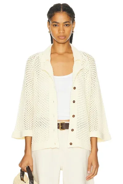 Skall Studio Mari Cardigan In Off White