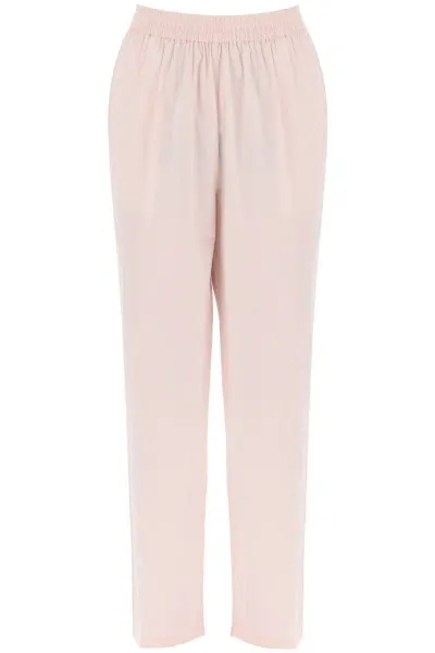 Skall Studio Organic Cotton Edgar Pants In Italian In Pink