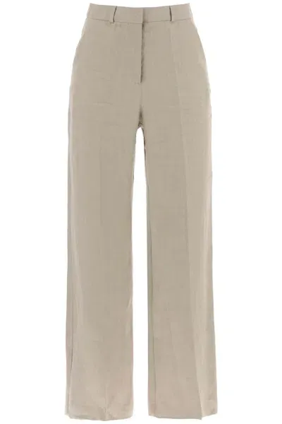 Skall Studio Pantaloni Pirette A Gamba Ampia In Gray