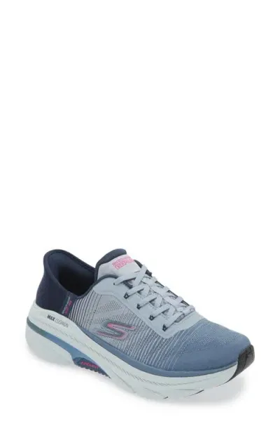 Skechers Women's  Slip-ins: Max Cushioning Arch Fit In Navy,pink