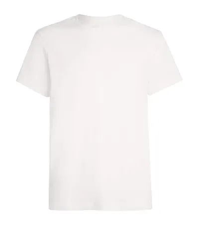 Skims Cotton T-shirt In White