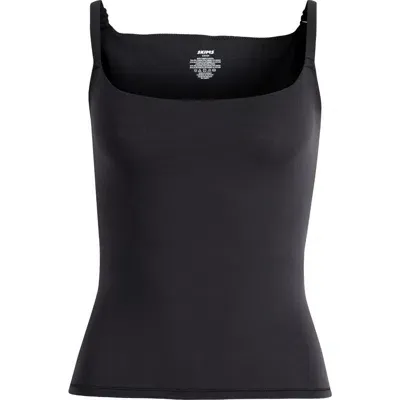 Skims Fits Everybody Back Smoother Camisole In Onyx