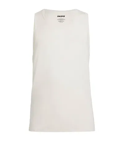 Skims Slim Tank Tops In White