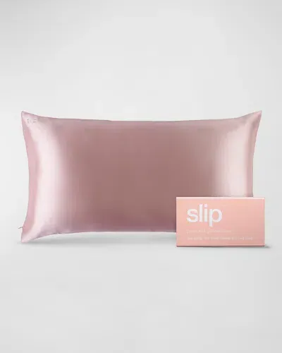 Slip Pure Silk Pillowcase, King In Pink