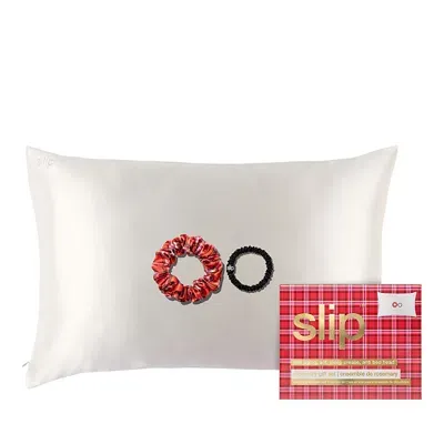 Slip Pure Silk Queen Pillowcase Gift Set In Rosemary