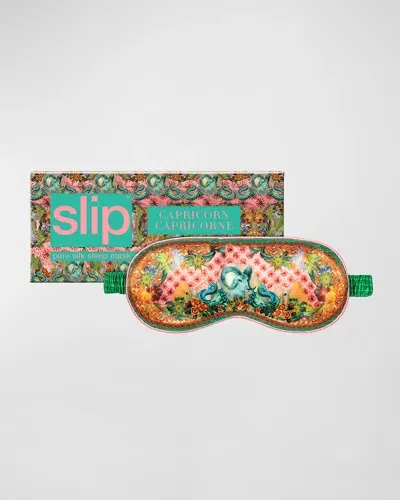 Slip Pure Silk Zodiac Sleep Mask In Capricorn