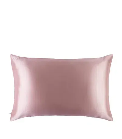 Slip Silk Queen Pillowcase In Pink