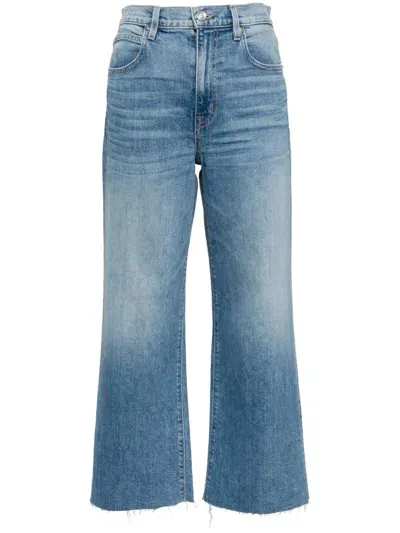 Slvrlake Grace Cropped Jeans In Blue