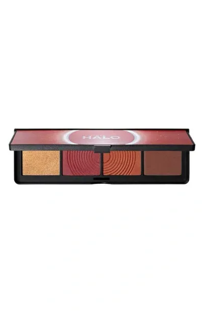 Smashbox Halo Sculpt + Glow Face Palette With Vitamin E In Berry