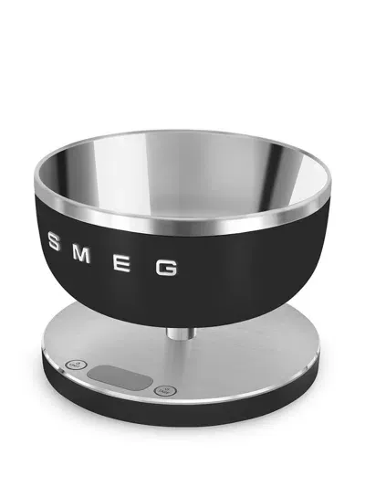 Smeg Contemporary Digital Rechargeable Kitchen Scale In Black