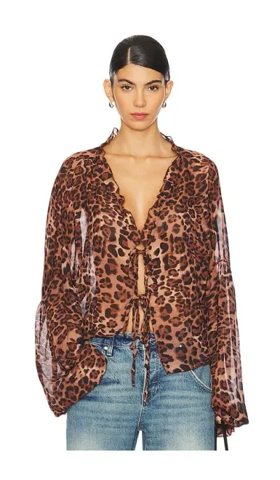 Sndys X Revolve Eli Top In Leopard