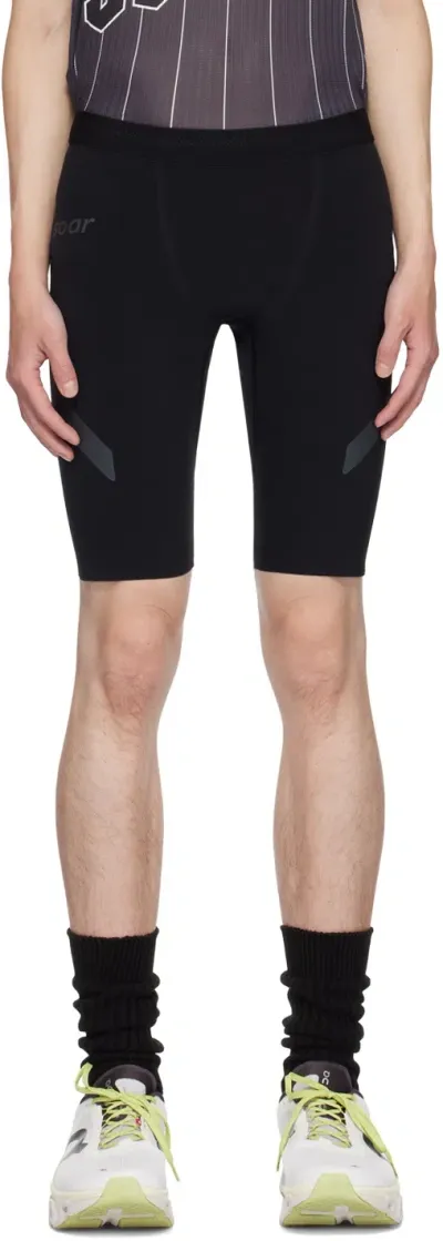 Soar Black Half Tights Shorts