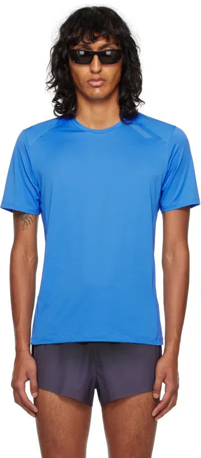 Soar Blue Eco Tech T-shirt In Palace Blue