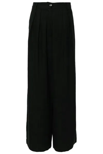 Société Anonyme Andy Wide-leg Trousers In Black