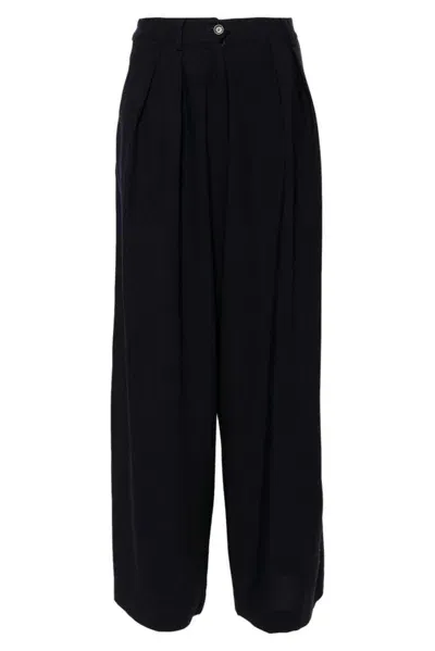 Société Anonyme Andy Wide-leg Trousers In Navy