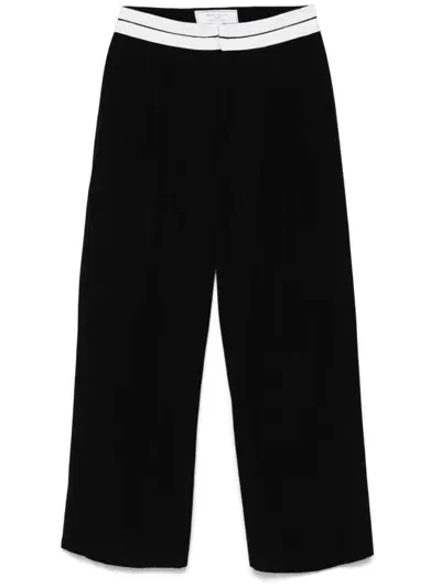 Société Anonyme Fab Belt Trousers In Black